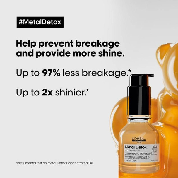 L'Oreal Professionnel Metal Detox Anti-Deposit Protector Concentrated Oil 50ml About