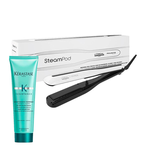 L'Oreal Steampod V3 White with FREE Kerastase Thermique