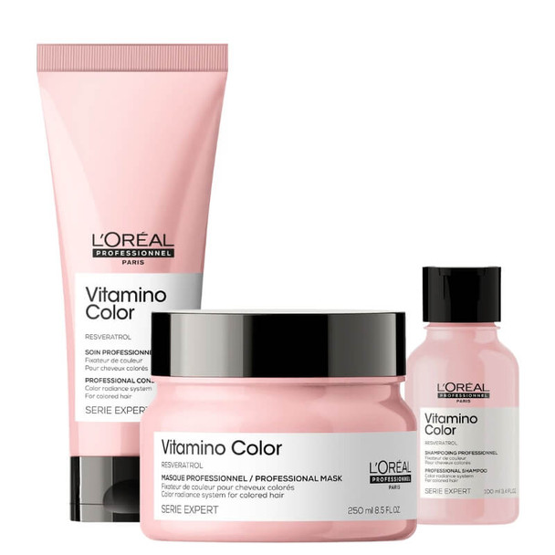 L'Oréal Professionnel Vitamino Mask & Conditioner + FREE 100ml Shampoo