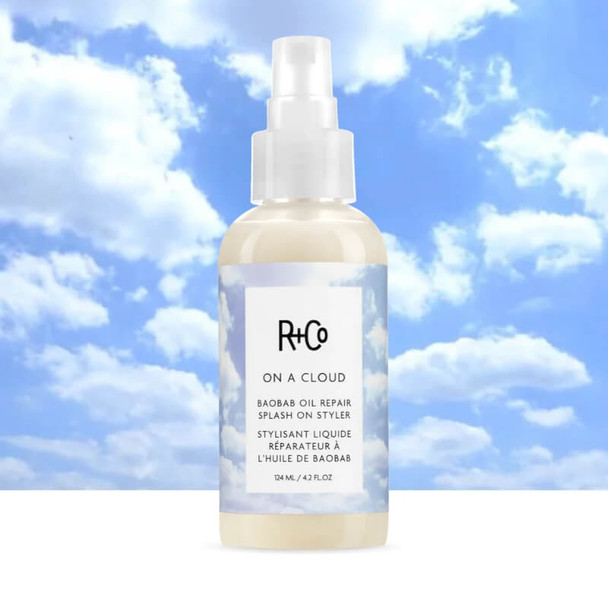 R+Co On A Cloud Baobab Repair Splash On Styler 124ml Live 2