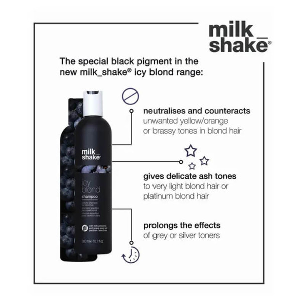 Milkshake Icy Blond Shampoo 300ml Lifestyle 3