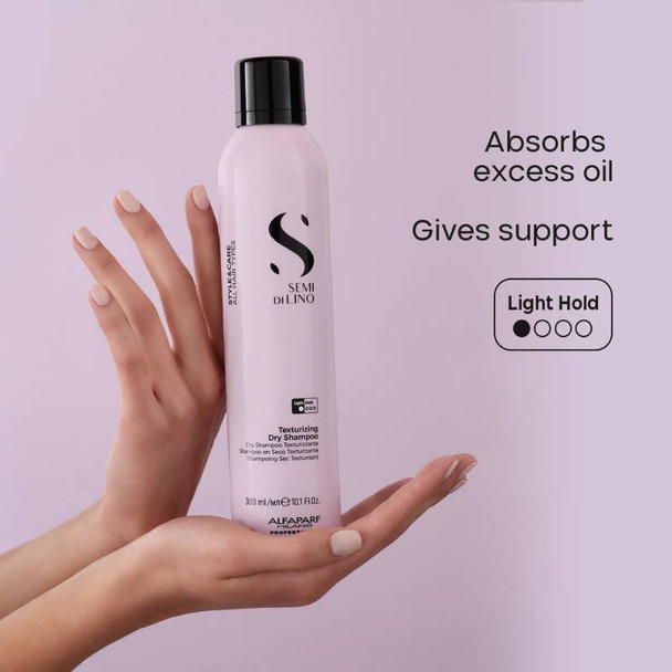 Alfaparf Semi Di Lino Styling Texture Dry Shampoo 300ml 4