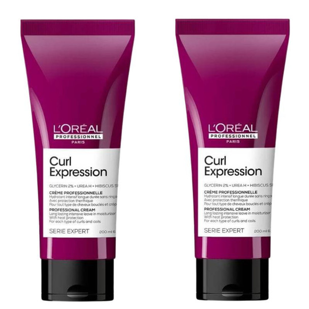 L'Oréal Professionnel Curl Expression Long-Lasting Leave in Moisturiser 200ml Duo