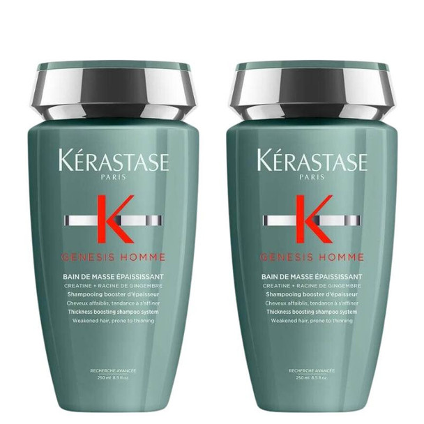 Kerastase Genesis Homme Thickness Boosting Shampoo 250ml Duo