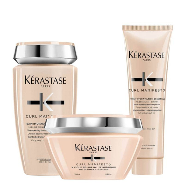 Kérastase Curl Manifesto Shampoo, Conditioner & Mask Trio