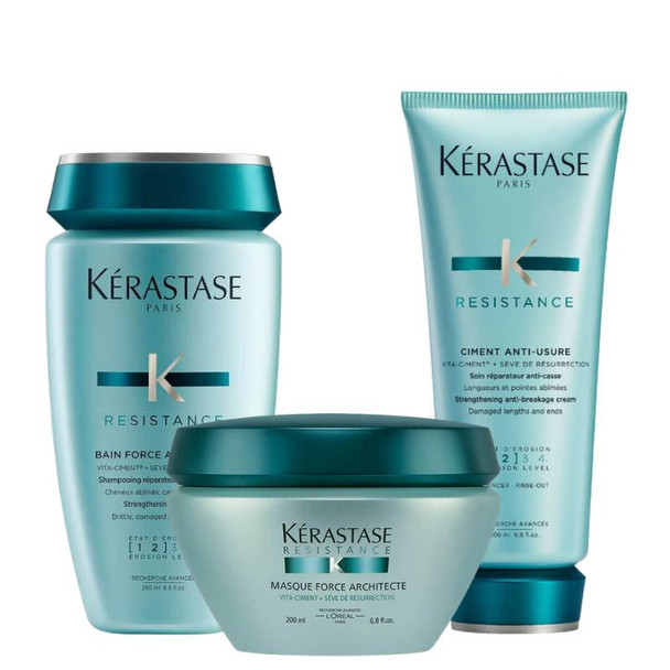 Kerastase Resistance Shampoo, Conditioner & Mask Trio