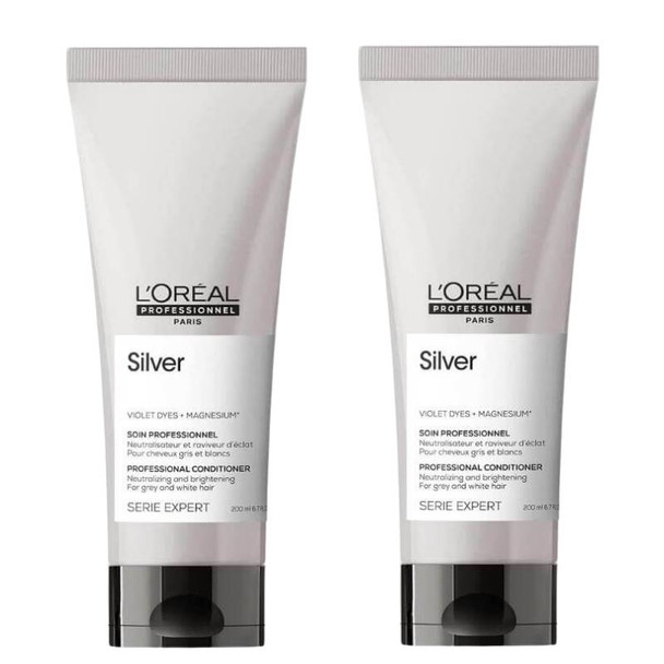 L'Oréal Professionnel Silver Conditioner 200ml Duo