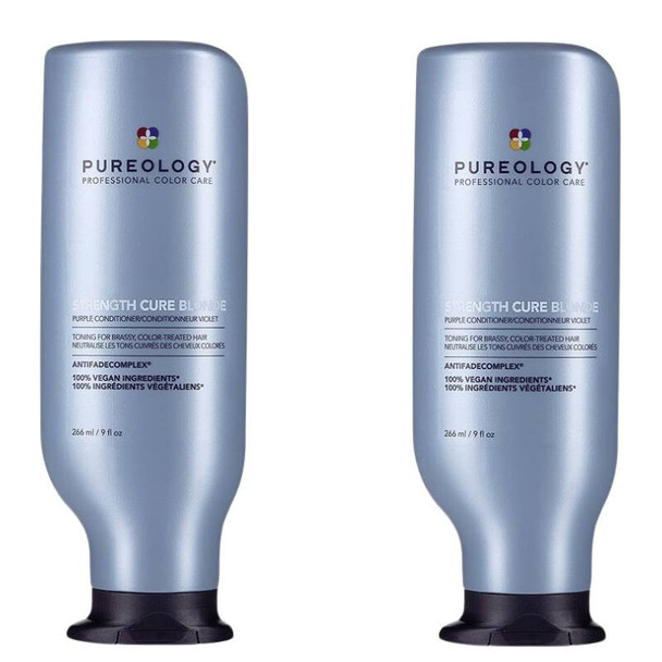 Pureology Strength Cure Blonde Conditioner 266ml Duo