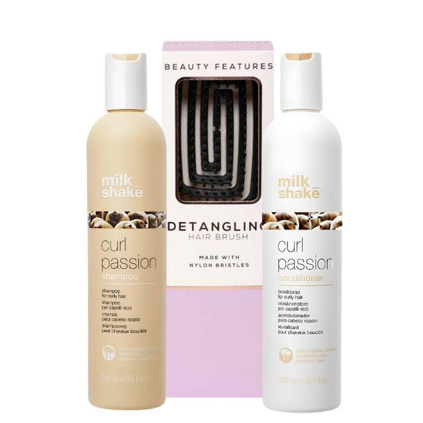 Milkshake Integrity Shampoo & Conditioner Duo With FREE Detangling Hairbrush