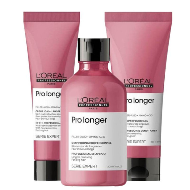 L'Oréal Professionnel Pro Longer Shampoo, Conditioner and Cream Trio