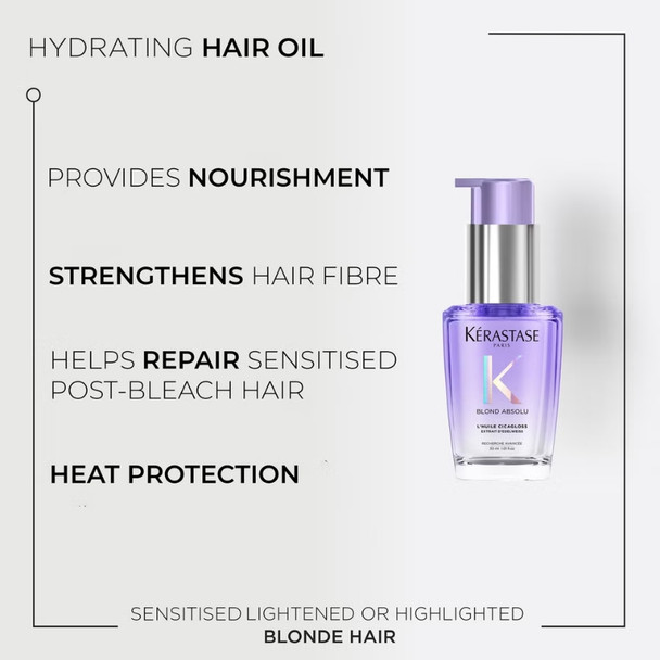 Kérastase Blond Absolu L'Huile Cicagloss Hair Oil 30ml 