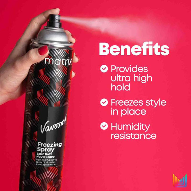 Matrix VaVoom Freeze Spray Extra Hold Hairspray 500ml 5