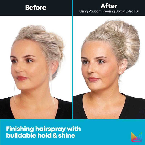 Matrix VaVoom Freeze Spray Extra Full Volumising Hairspray 500ml 3