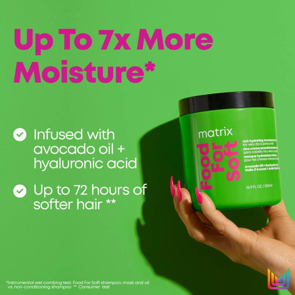 Matrix Food For Soft Hydrating Treatment Mask 500ml 2