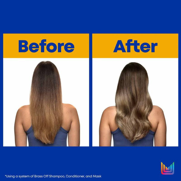 Matrix Brass Off Colour Protecting Blue Toning Conditioner 300ml 2