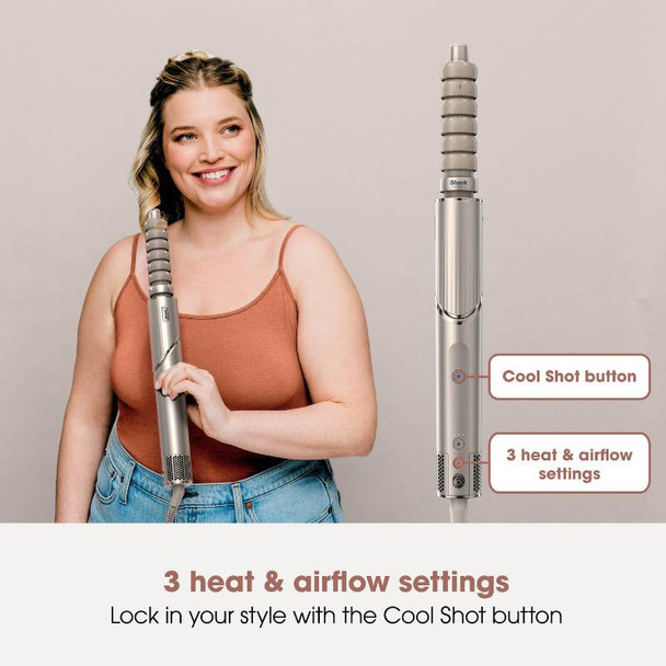 Shark FlexStyle 4 in 1 Air Styler & Hair Dryer For Straight & Wavy Hair - Stone 4