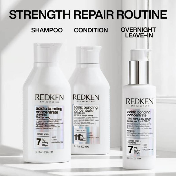 Redken Acidic Bonding Concentrate 24/7 Night & Day Serum Mini 45ml 3