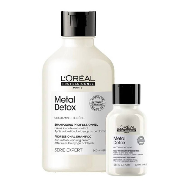L'Oréal Professionnel Metal Detox Shampoo 300ml + FREE 100ml Mini