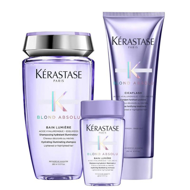 Kerastase Blond Absolu Bain Lumiere Shampoo And Cicaf