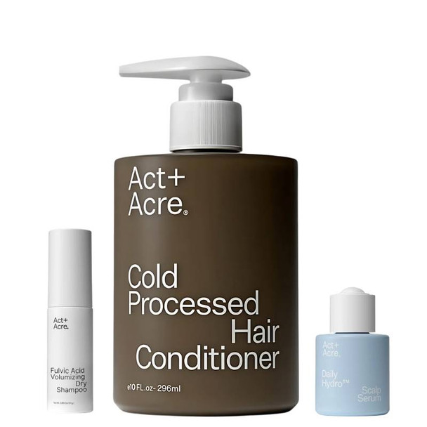 Act+Acre Dry Shampoo 17g + Hair Conditioner 296ml PLUS FREE Daily Hydro Serum 15ml