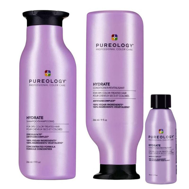 Pureology Hydrate Shampoo & Conditioner 266ml + FREE 50ml Conditioner