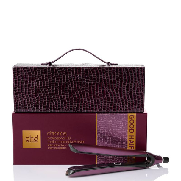 GHD Chronos Cherry Chic Gift Set 2025 With Complimentary Vanity Case