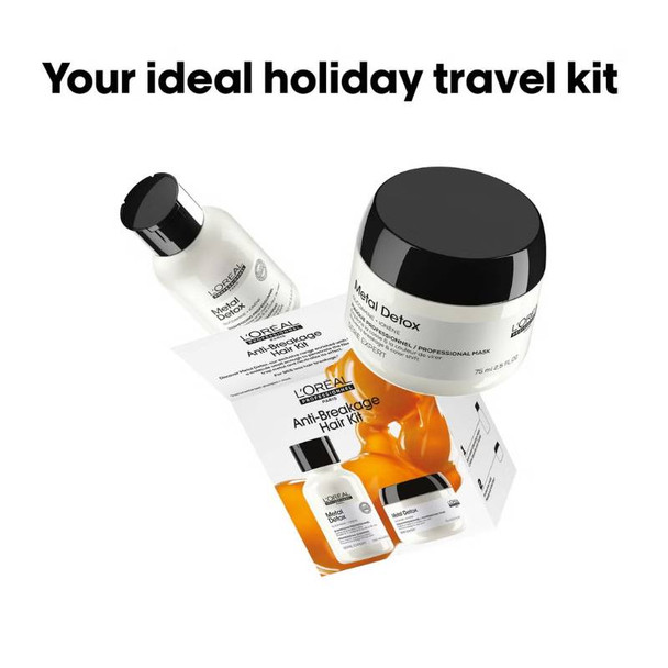 L'Oréal Professionnel Metal Detox Anti-Breakage Mini Duo Kit 3