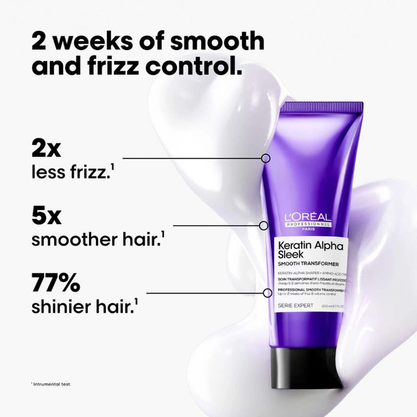 L'Oréal Professionnel Keratin Alpha Sleek Smooth Transformer Treatment 200ml