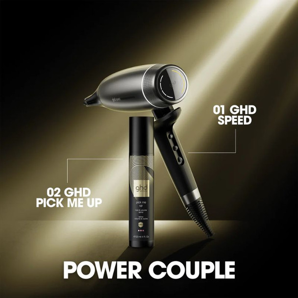 GHD Speed Hair Dryer - Metallic Black 5