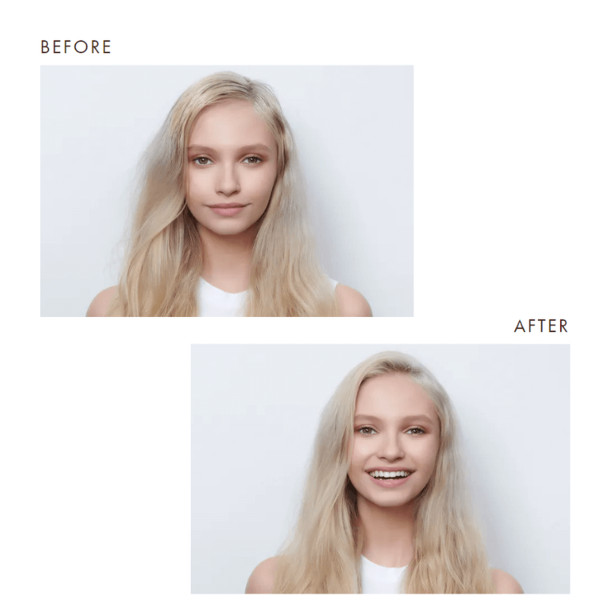 Moroccanoil - Dry Shampoo Light Tones 205ml before and after