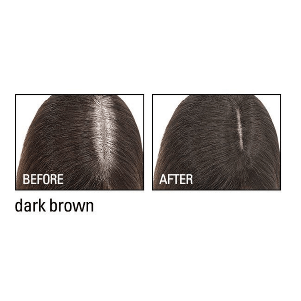Color Wow Root Cover Up - Dark Brown Before & After