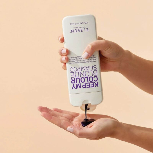 Eleven Keep My Blonde Shampoo 300ml  use