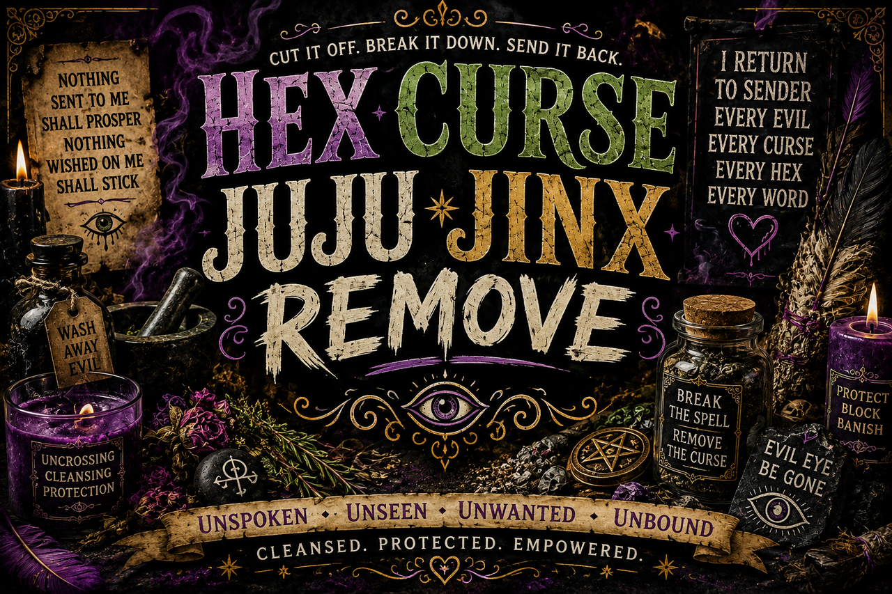 Hex/Curse/JuJu Remove