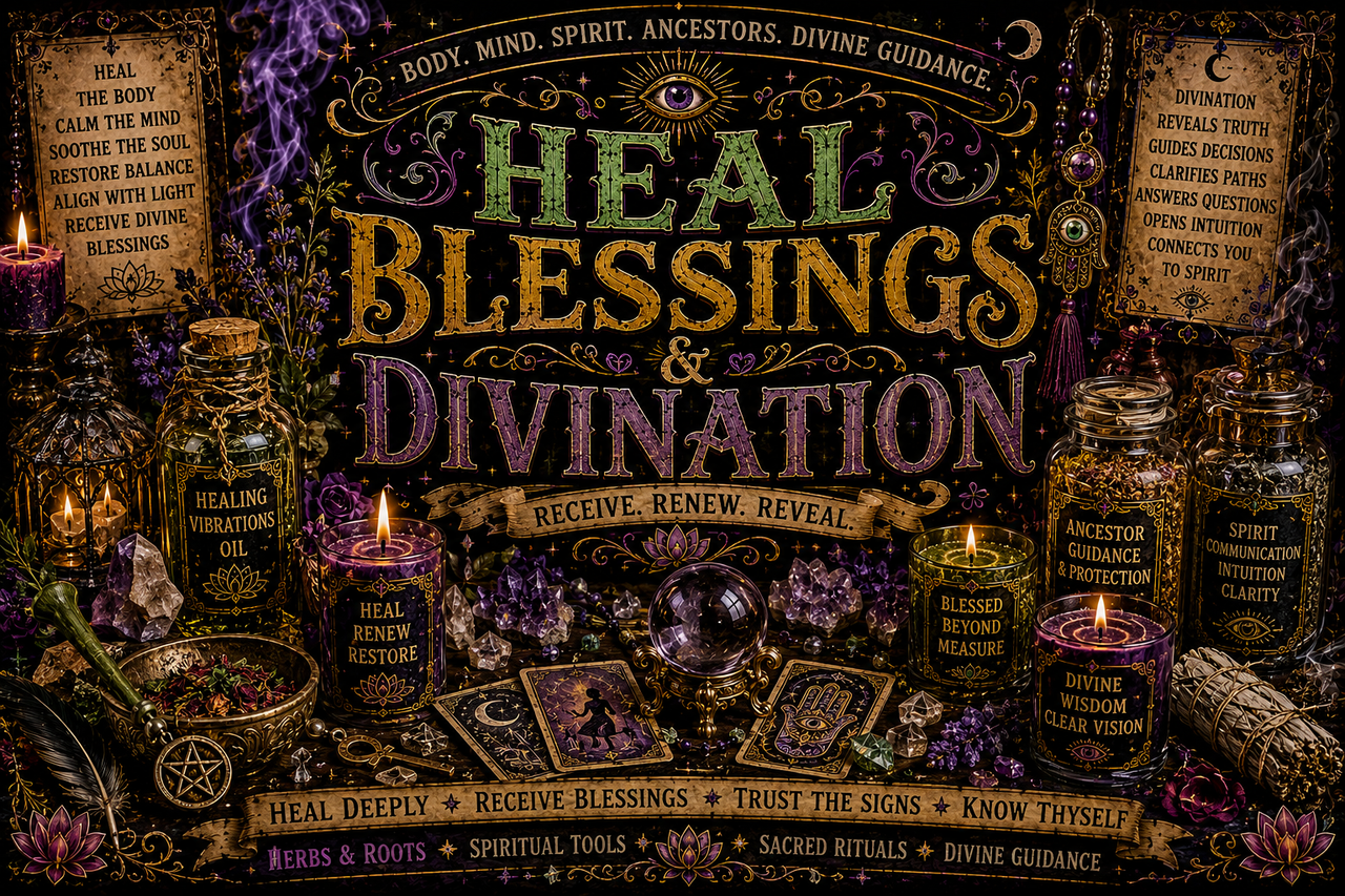 Heal/Bless/Divination