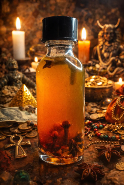 Get a Job Hoodoo Oil is a powerful spiritual working oil created to help open the roads toward employment, career opportunities, successful interviews, professional favor, and steady income.