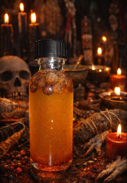 Manifesting Wishing Oil for the obtainment of your needs and desires. Voodoo Wishing oil. Hoodoo Wishing Oil.