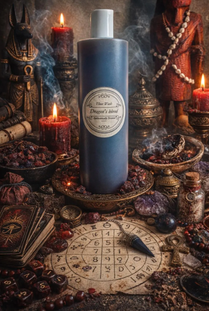 Dragon Blood Floor Wash For Ultimate Home Protection. Banish Evil Spirits From Home. Protect Good Energy Flow in Home.