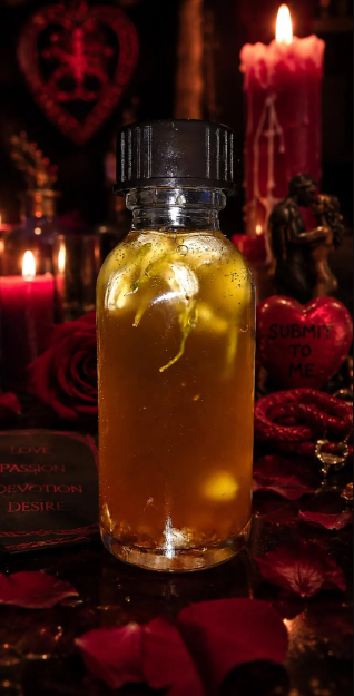 This Lovers Bedroom Oil is crafted to ignite passion, dissolve sexual tension, and deepen intimate connection between consenting partners. Designed to enhance endurance, attraction, and sensual flow, this blend supports prolonged intimacy and heightened emotional and physical chemistry.
Formulated for use in the bedroom, this oil works on an energetic level to relax inhibitions, amplify desire, and encourage natural passion to unfold effortlessly. It promotes comfort, confidence, and mutual responsiveness, allowing lovers to remain present and connected throughout shared moments.