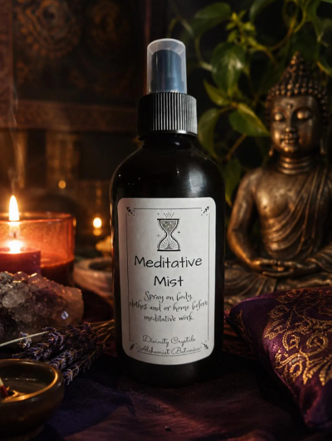 Designed to help you slip easily into meditation, this mist opens your inner pathways so you can receive guidance, wisdom, and answers from your Higher Power.