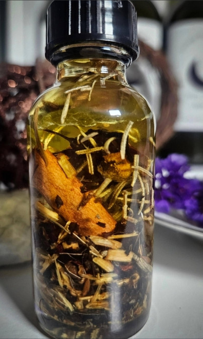 Anoint your solar plexus, hands, or tools when stepping into leadership, breaking through fear, or calling in success. Perfect for rituals of manifestation, clarity, and commanding your destiny. Each bottle is blessed with ancestral energy and solar intention to help you move boldly in your purpose and stand firm in your truth.