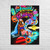 Dive into a world of vibrant color, cosmic energy, and oceanic magic with this stunning Mermaid Goddess Graffiti Canvas Art. Featuring a bold, tattooed mermaid surrounded by celestial planets, crystals, neon splashes, and graffiti-inspired typography, this artwork combines fantasy, street art, pop surrealism, and modern urban aesthetics into one unforgettable statement piece.