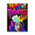 Hippie Abstract Flower Princess Graffiti Stretched Art Canvas - Modern Boho Wall Decor