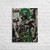 Honor the indomitable spirit of Orisha Ogun, the powerful Yoruba deity of iron, warfare, labor, craftsmanship, technology, roads, and protection, with this striking canvas wall art. Revered as the divine warrior and path-opener, Ogun represents resilience, determination, courage, and the strength to overcome obstacles.