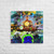 12 Zodiac Balanced Monk – Graffiti Modern Street Stretched Art Canvas - Modern Zodiac Monk Graffiti – Mindfulness Wall Décor- Urban Monk Art