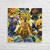 Oshun Stretched Art Canvas | African Goddess Orisha Wall Decor | Spiritual Artwork - Yoruba Deity Art Canvas - Modern Water Goddess Art 
