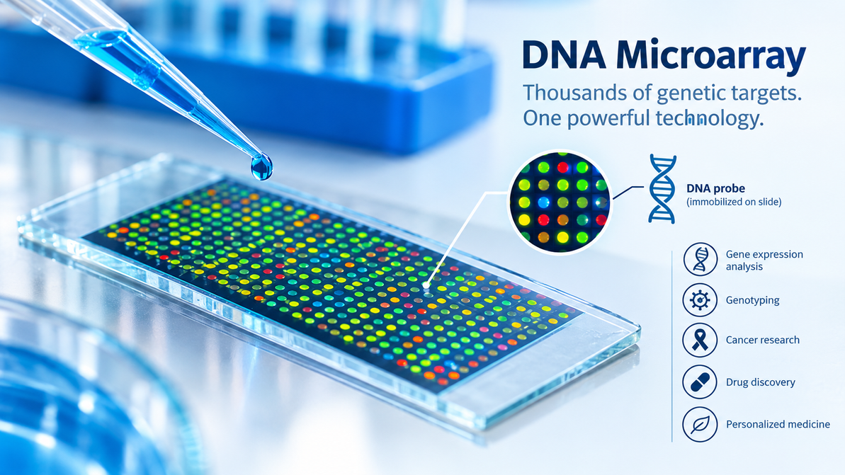DNA Microarray Technology: How It Works and What It Is Used For