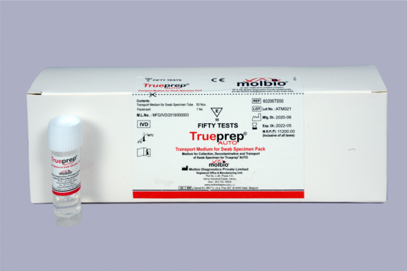 Trueprep® AUTO Transport Medium for Swab Specimen Pack