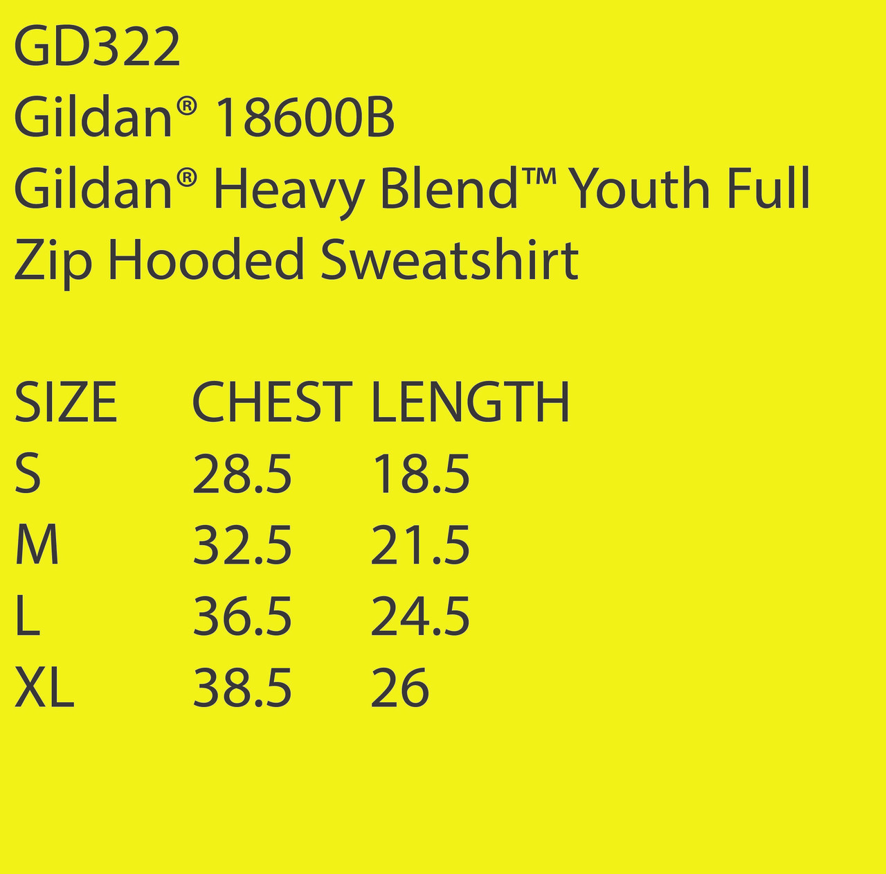Bella Canvas Zip Hoodie Size Chart Rodgers BELLA+CANVAS® 3739Y1