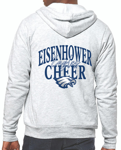 IKE Cheer Bella Zip Hood Ash