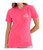 SPARK Next Level Apparel® Unisex Cotton T-Shirt Hot Pink